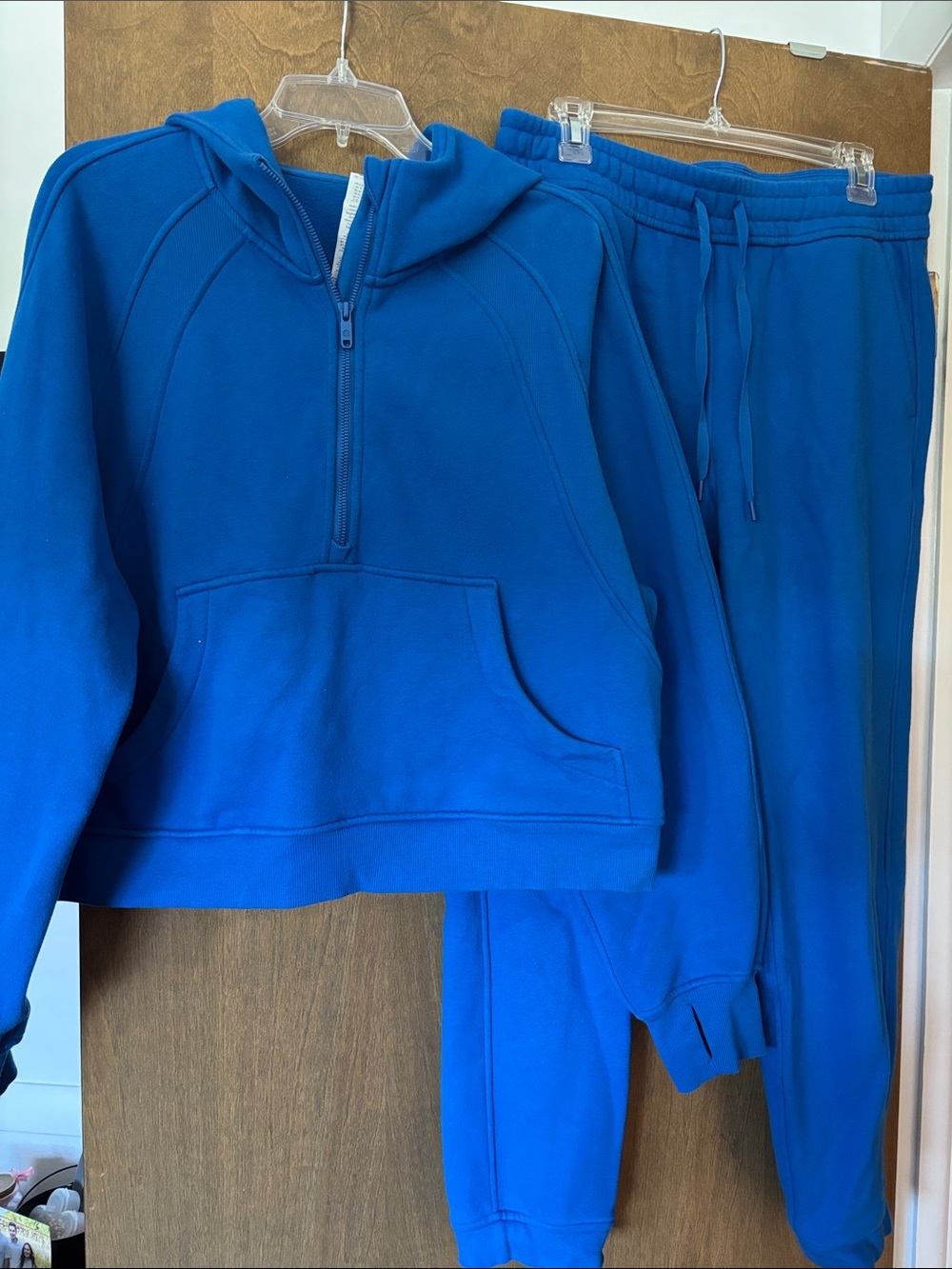 Cobalt blue  Hoodie & Jogger Set